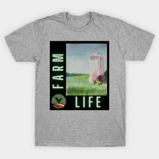 Farm Life & Silo v2 T-Shirt